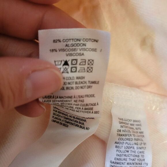 Lucky Brand Tie Dye Cropped Jeans (size 8/29) - Picture 5 of 7